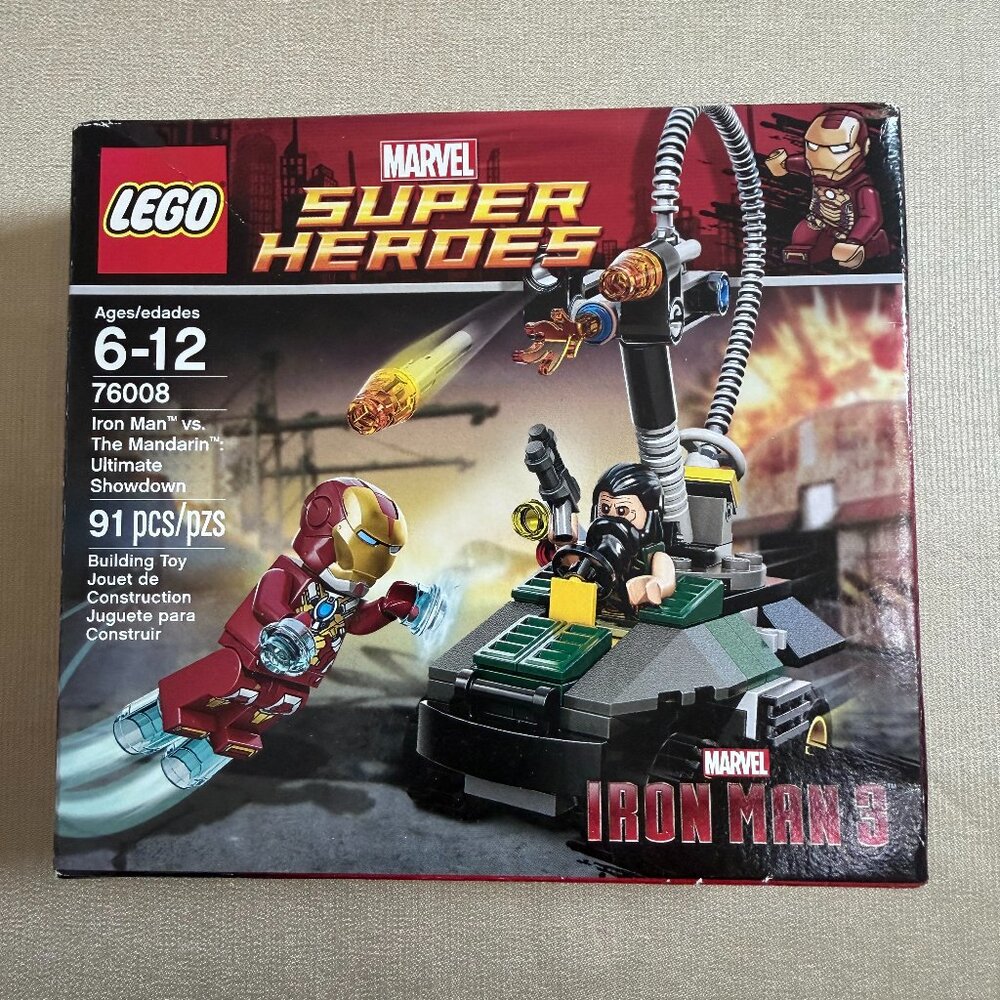Lego Marvel Superheroes Ironman Vs. The Mandarin Ultimate Showdown